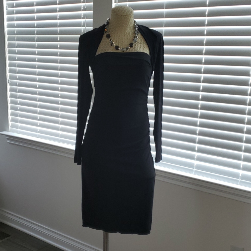 Small Moda International dress. Black. NWOT